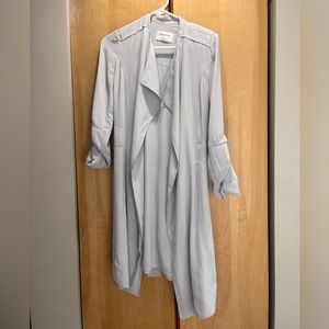 Silk baby blue Babaton jacket size XS